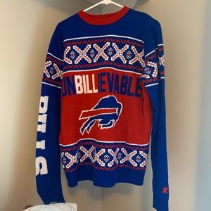 EUC Buffalo Bills Ugly Christmas Sweater